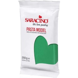 Pasta di zucchero da modellaggio Saracino  verde .