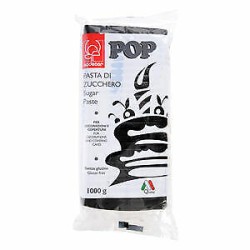 Pasta da zucchero Pop nera Modecor