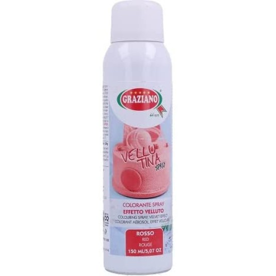 Vellutina rossa  spray graziano