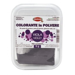 Colorante in polvere viola Graziano